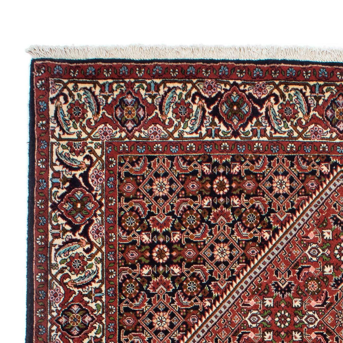 Tapis persan - Bidjar - 224 x 140 cm - rouge