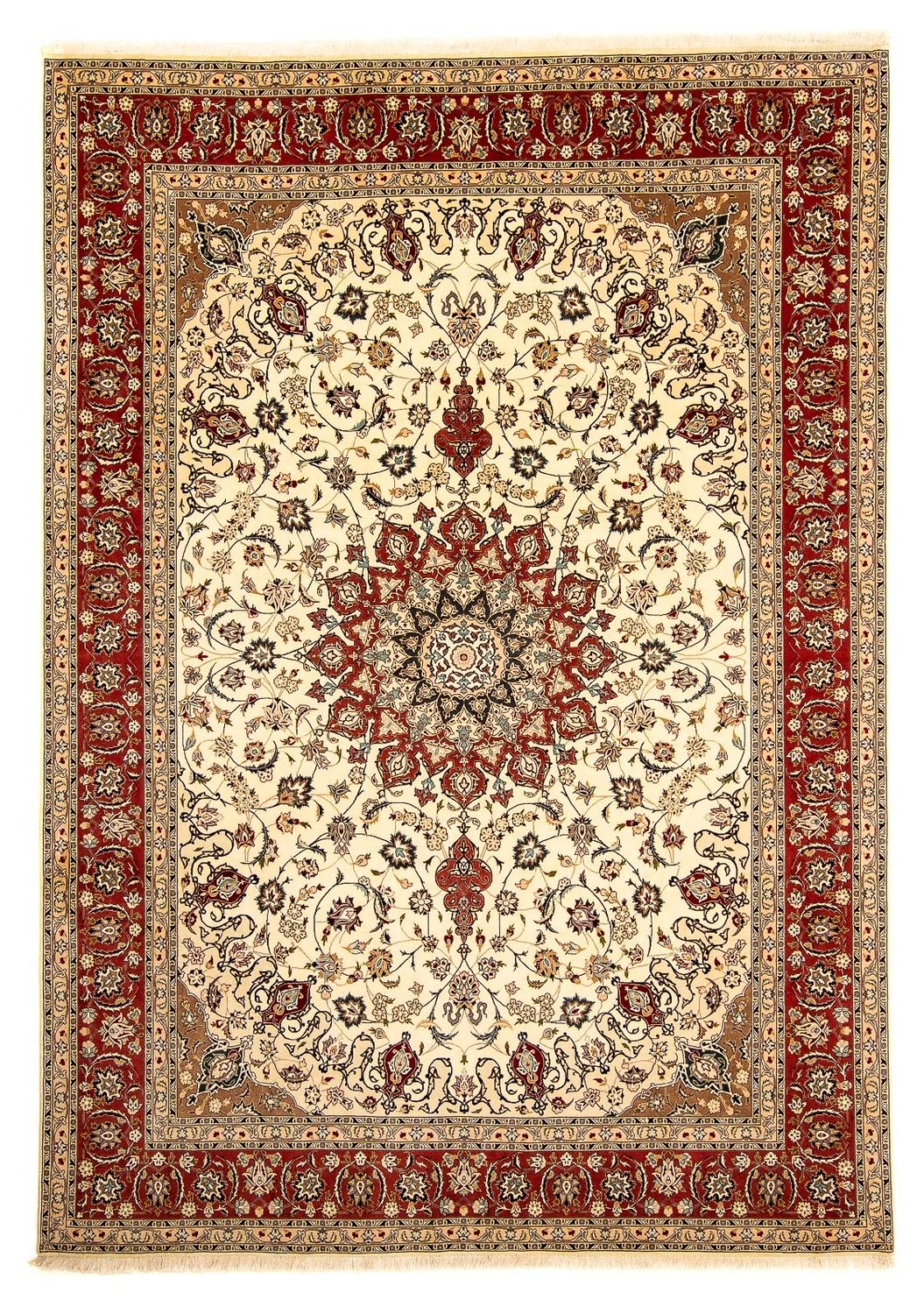 Tapis persan - Tabriz - Royal - 340 x 255 cm - beige