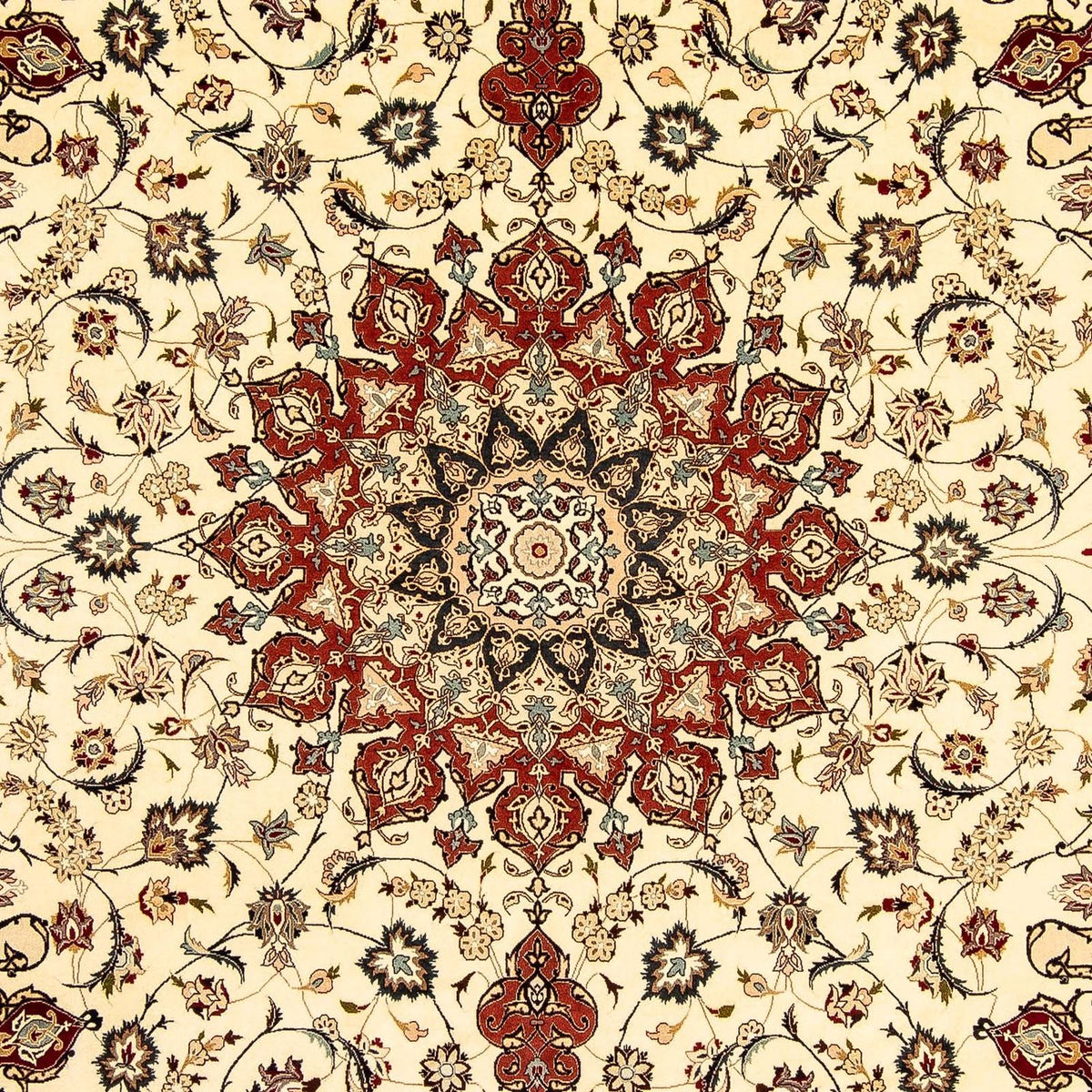 Tapis persan - Tabriz - Royal - 340 x 255 cm - beige