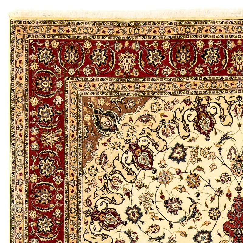 Tapis persan - Tabriz - Royal - 340 x 255 cm - beige