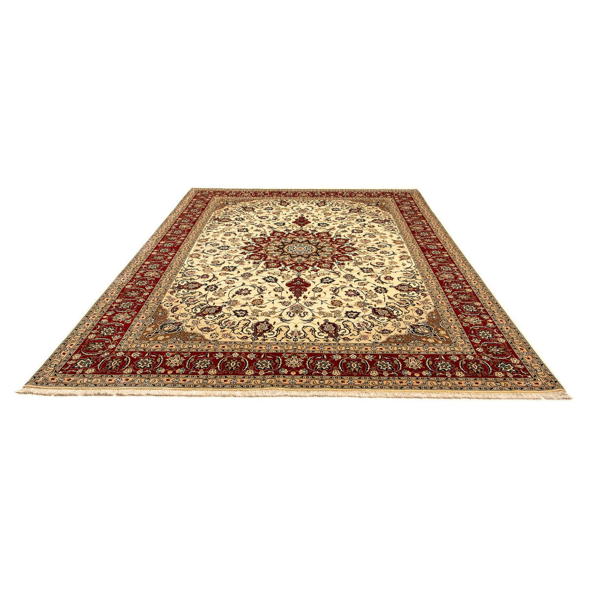 Tapis persan - Tabriz - Royal - 340 x 255 cm - beige