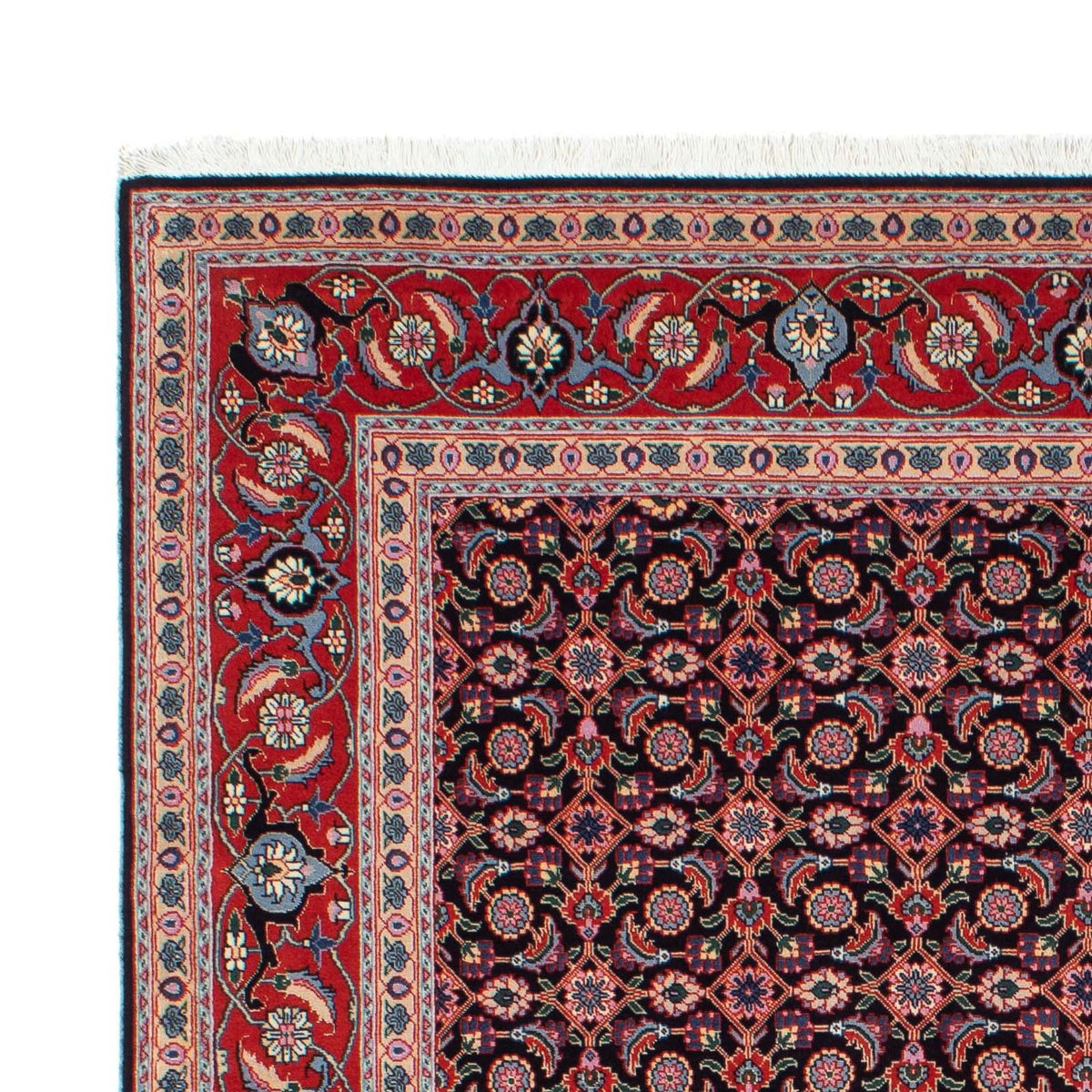 Tapis persan - Tabriz - 202 x 151 cm - rouge