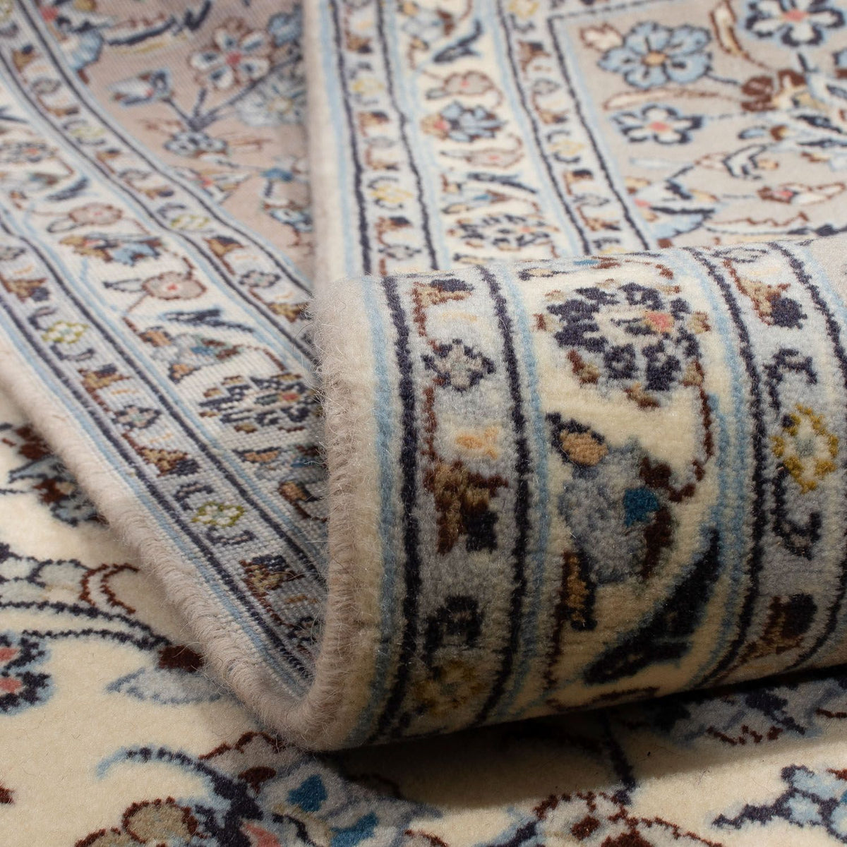 Tapis persan - Keshan - 352 x 248 cm - beige