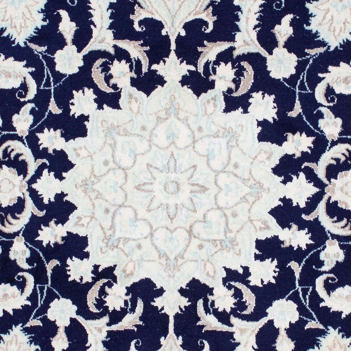 Tapis persan - Nain - 189 x 130 cm - beige