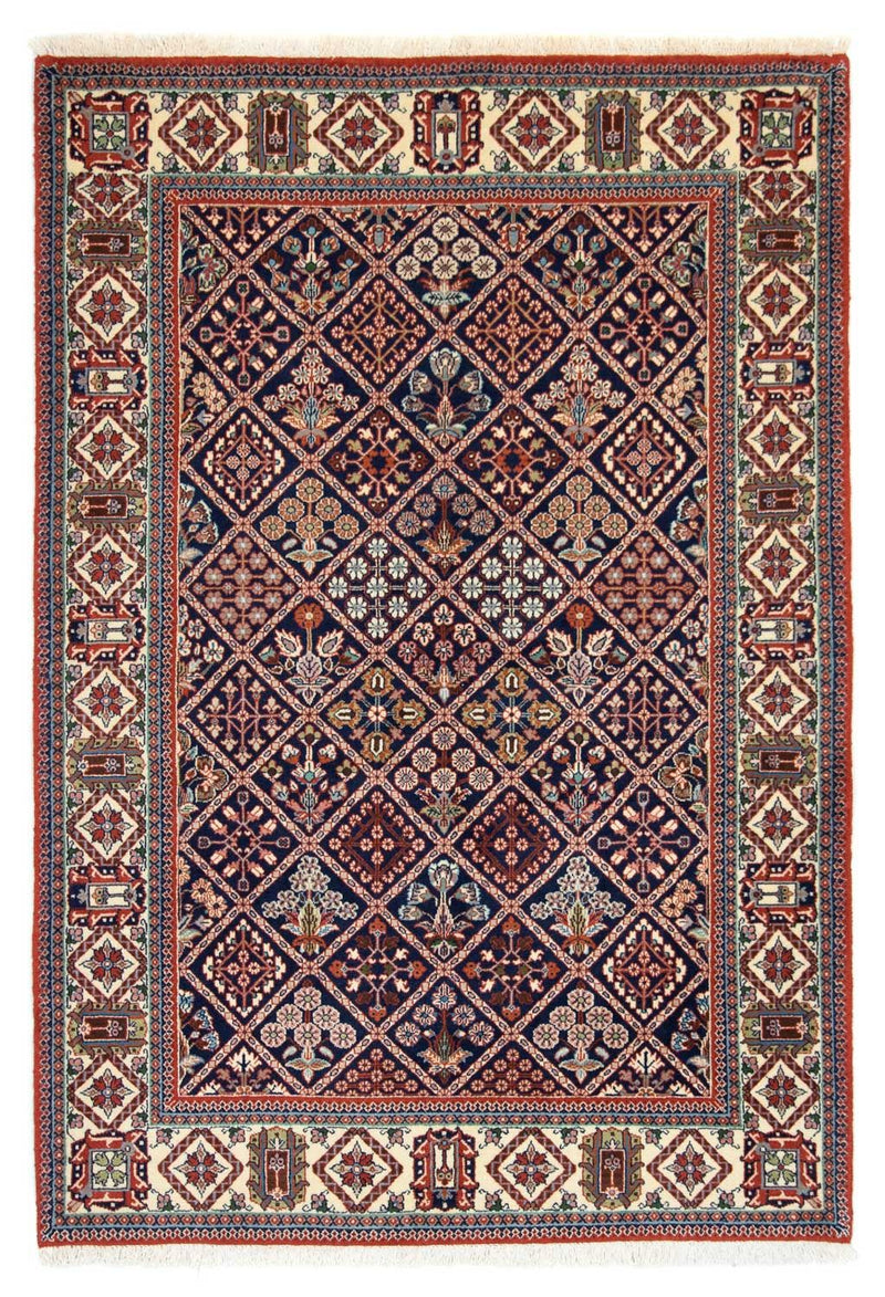 Tapis persan - Nomadic - 200 x 132 cm - bleu foncé