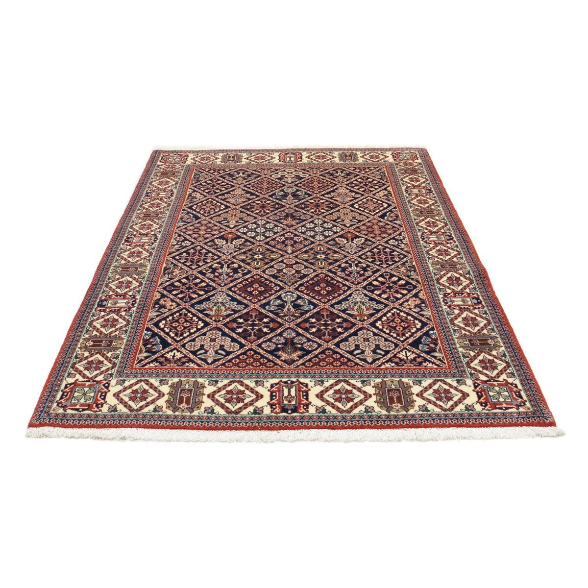 Tapis persan - Nomadic - 200 x 132 cm - bleu foncé