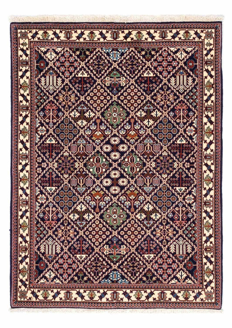 Tapis persan - Nomadic - 153 x 111 cm - bleu foncé
