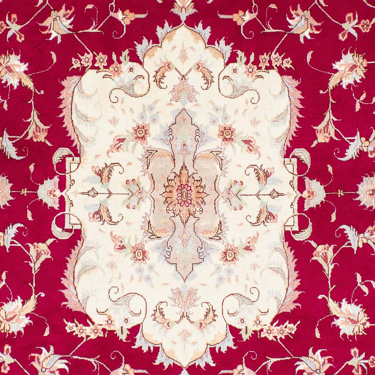 Tapis persan - Tabriz - Royal - 235 x 164 cm - rouge