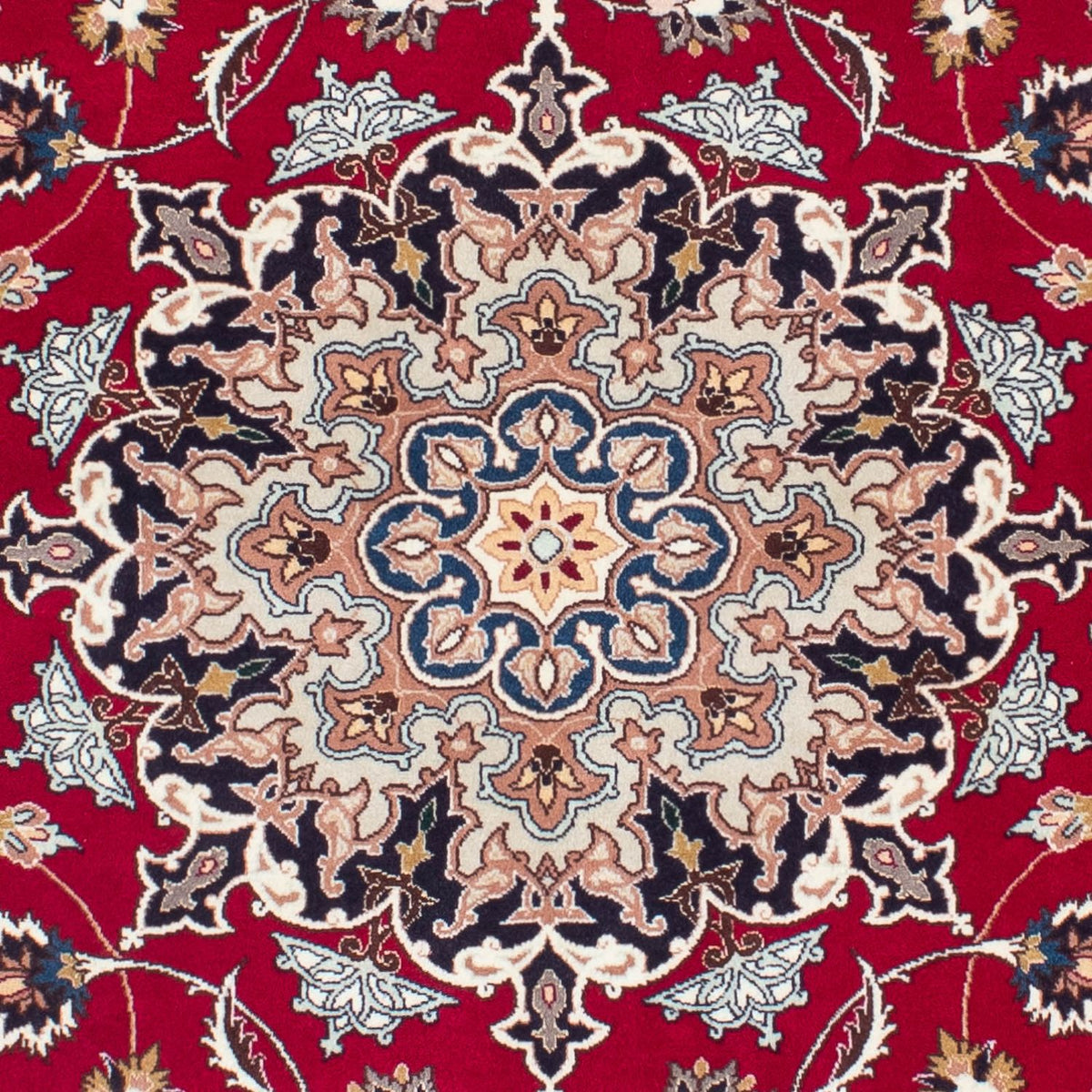 Tapis persan - Tabriz - Royal - 202 x 152 cm - rouge