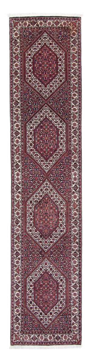 Tapis de couloir Tapis persan - Bidjar - 350 x 74 cm - multicolore