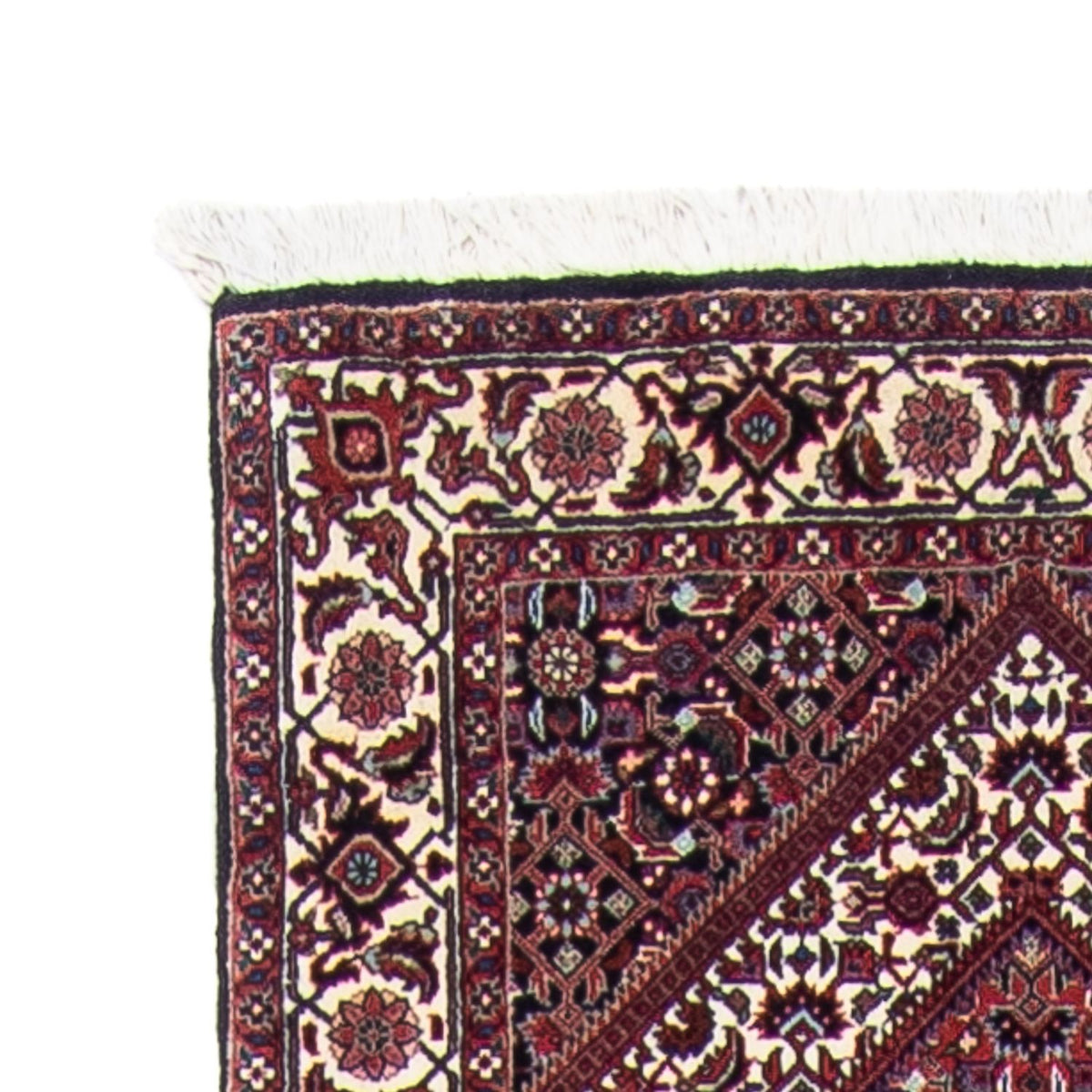 Tapis de couloir Tapis persan - Bidjar - 350 x 74 cm - multicolore