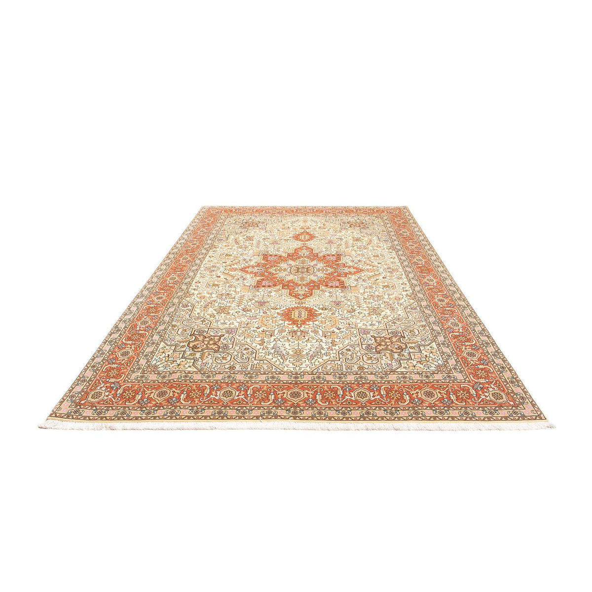 Tapis persan - Tabriz - Royal - 300 x 204 cm - beige