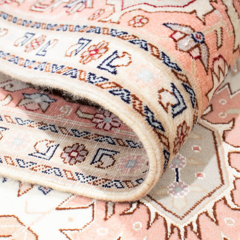 Tapis persan - Tabriz - Royal - 216 x 153 cm - beige