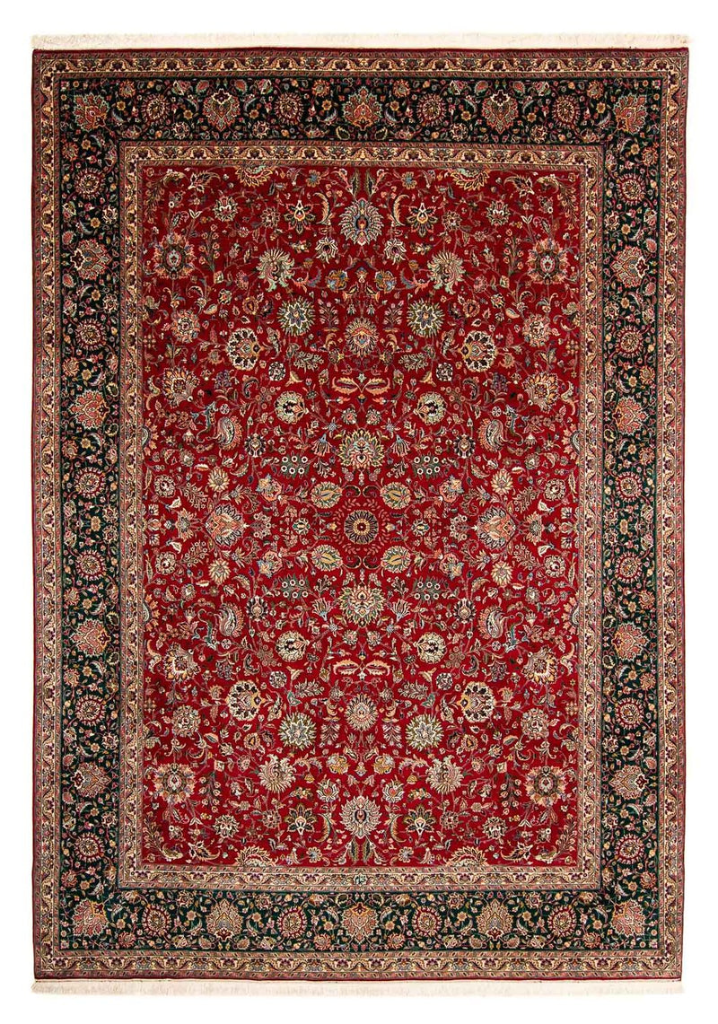 Tapis persan - Tabriz - Royal - 388 x 286 cm - rouge foncé