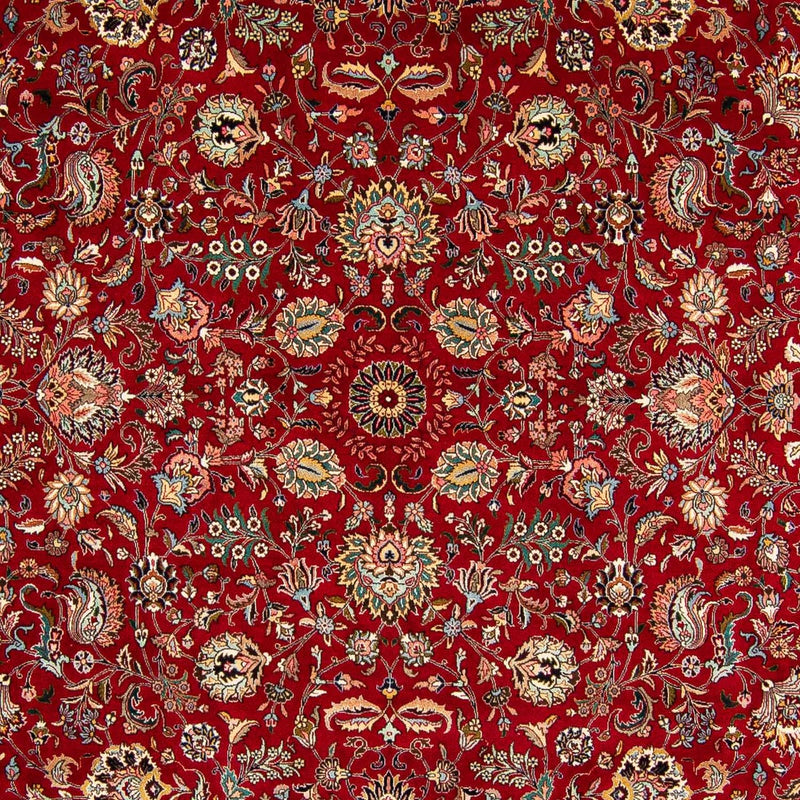 Tapis persan - Tabriz - Royal - 388 x 286 cm - rouge foncé