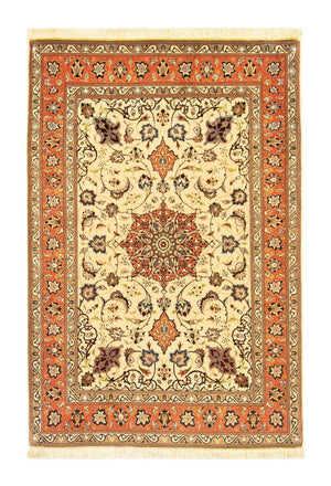 Tapis persan - Tabriz - Royal - 151 x 102 cm - beige