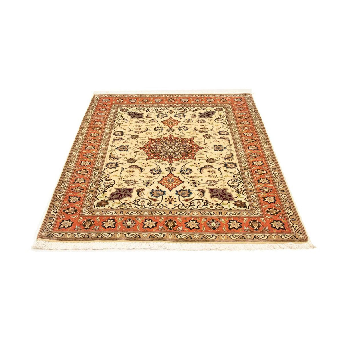 Tapis persan - Tabriz - Royal - 151 x 102 cm - beige
