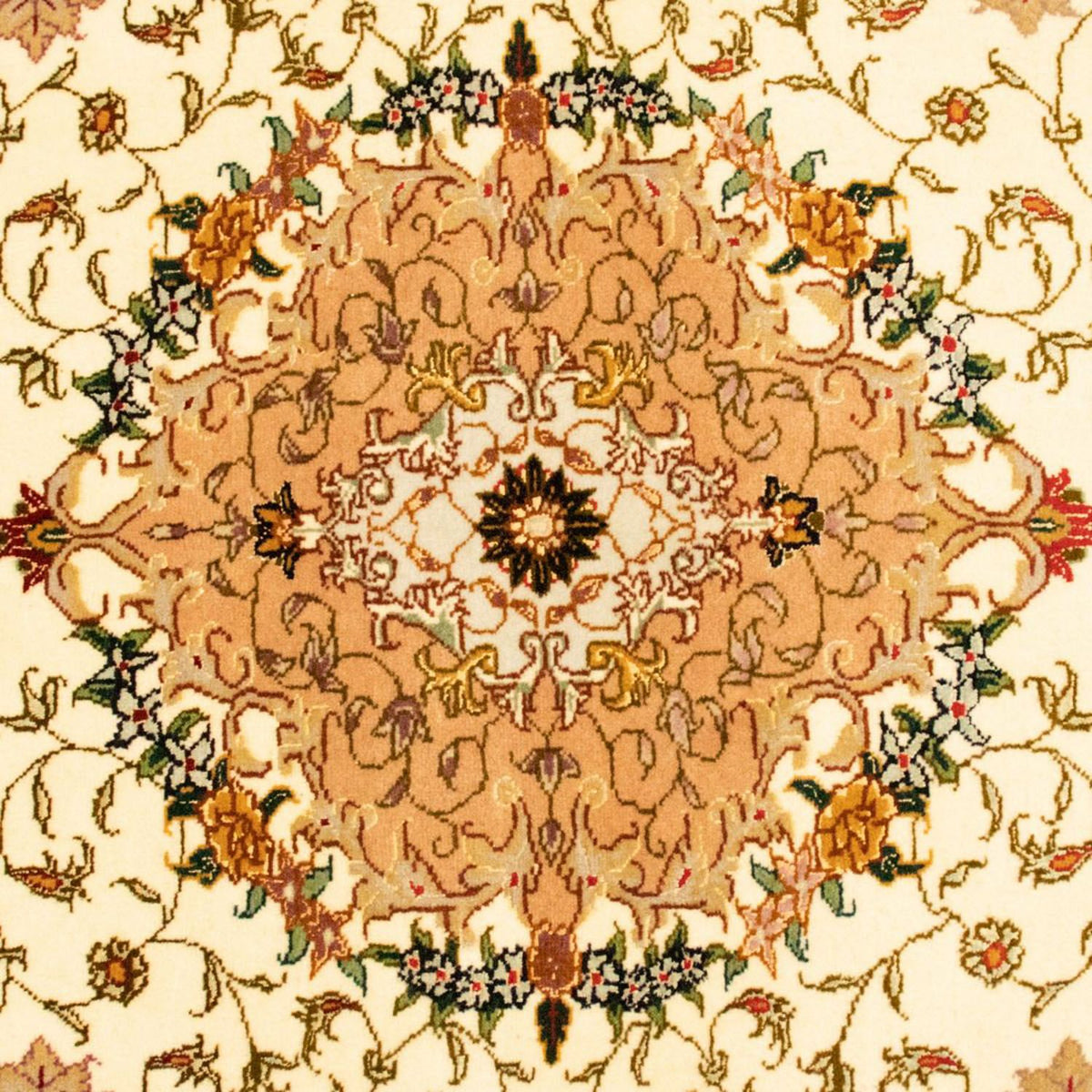 Tapis persan - Tabriz - Royal - 150 x 103 cm - beige