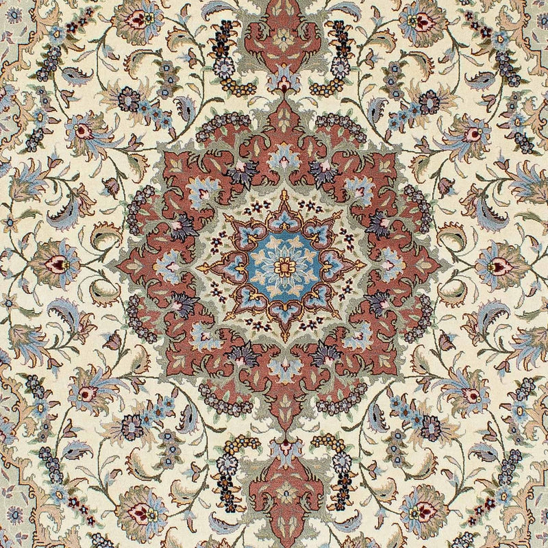 Tapis persan - Tabriz - 205 x 150 cm - beige
