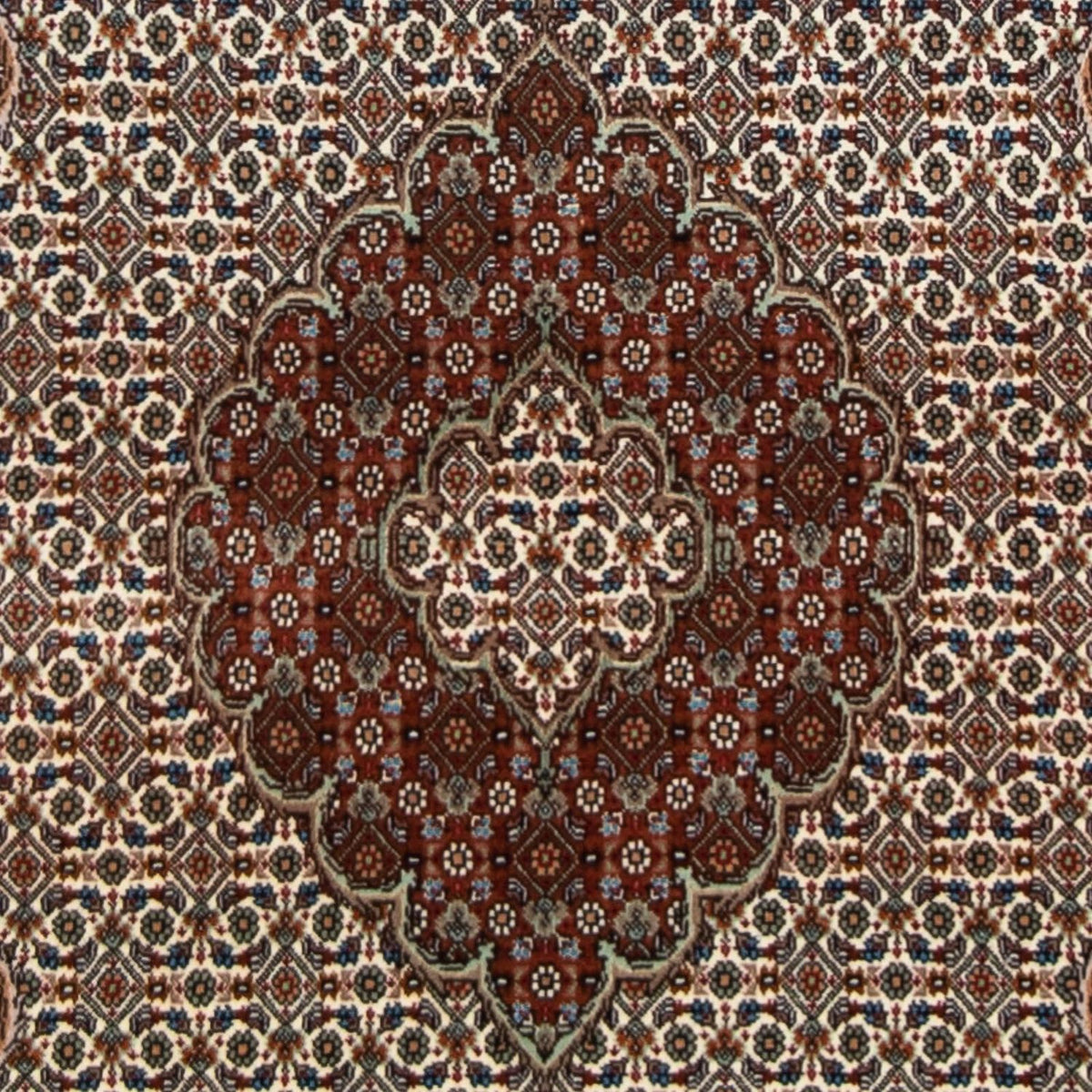 Tapis persan - Tabriz - Royal - 144 x 100 cm - beige