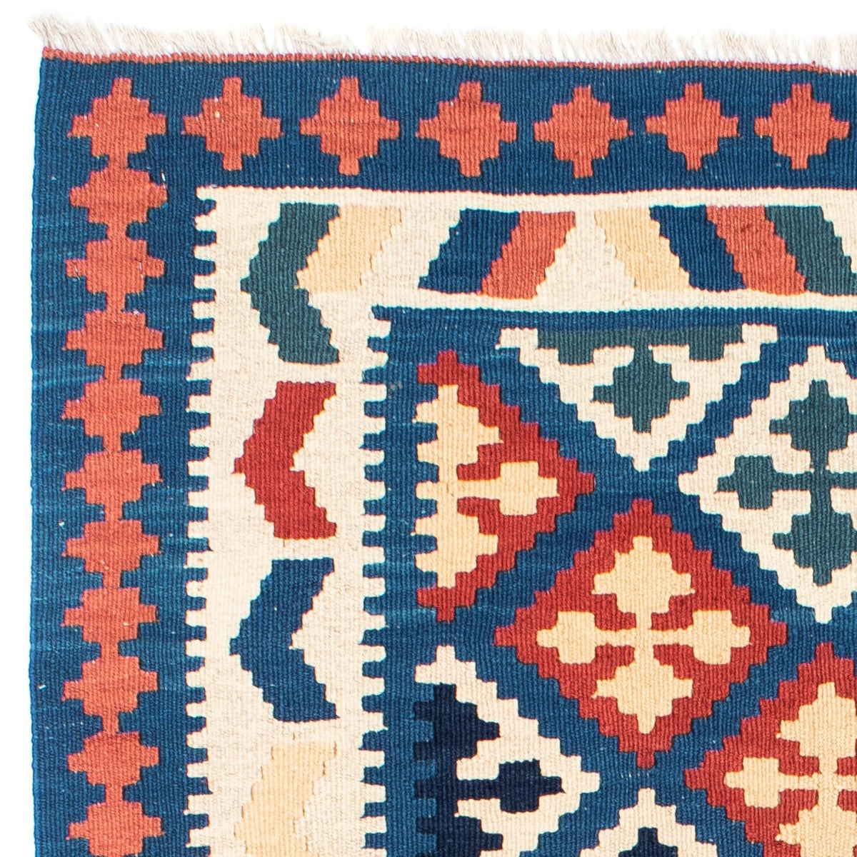 Tapis Kelim - Oriental - 170 x 128 cm - bleu