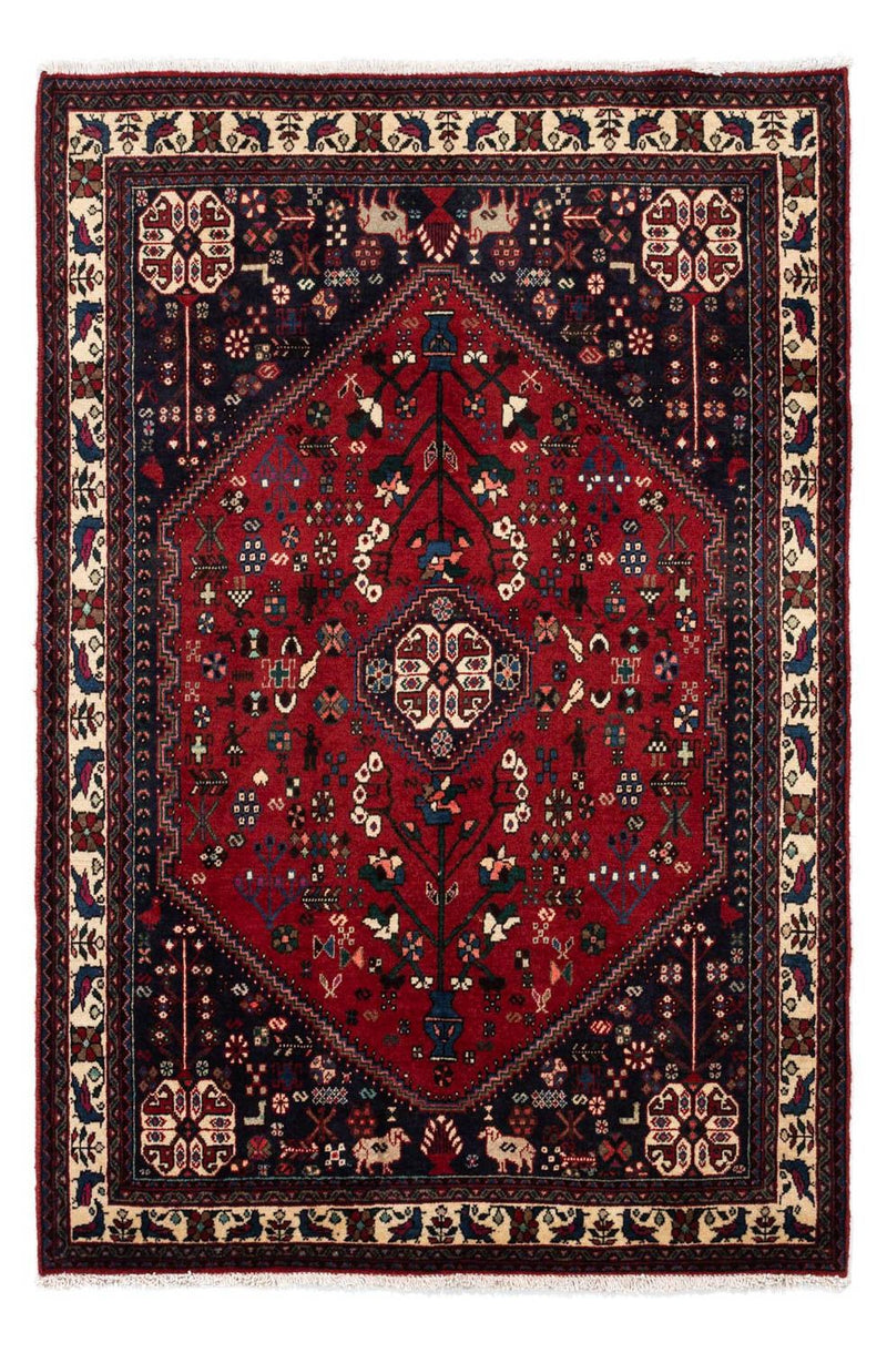 Tapis persan - Nomadic - 154 x 100 cm - bleu foncé