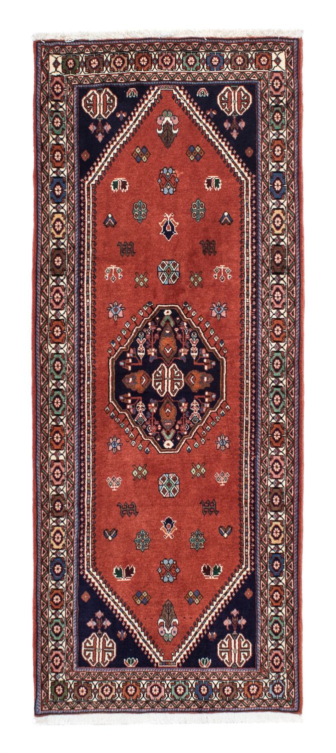 Tapis de couloir Tapis persan - Nomadic - 193 x 82 cm - rouille