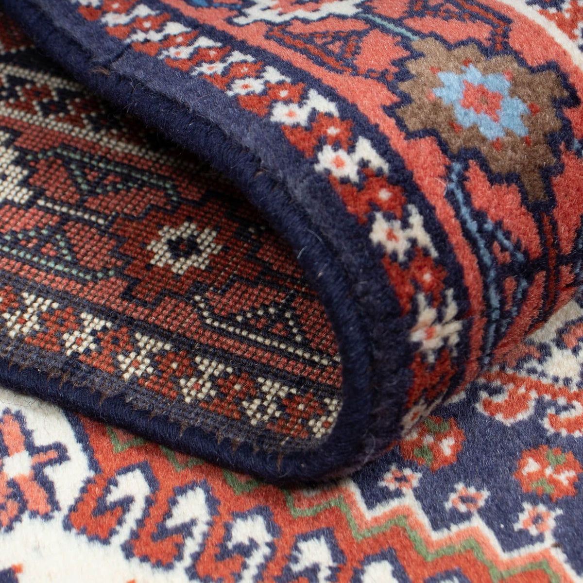 Tapis de couloir Tapis persan - Nomadic - 207 x 81 cm - beige