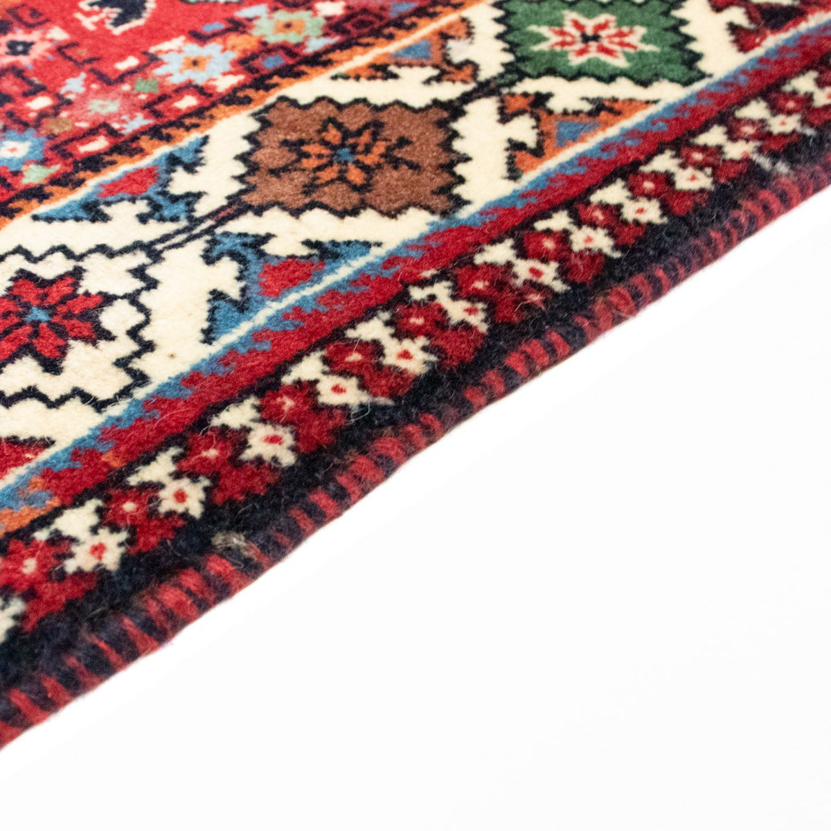 Tapis persan - Nomadic - 191 x 153 cm - multicolore
