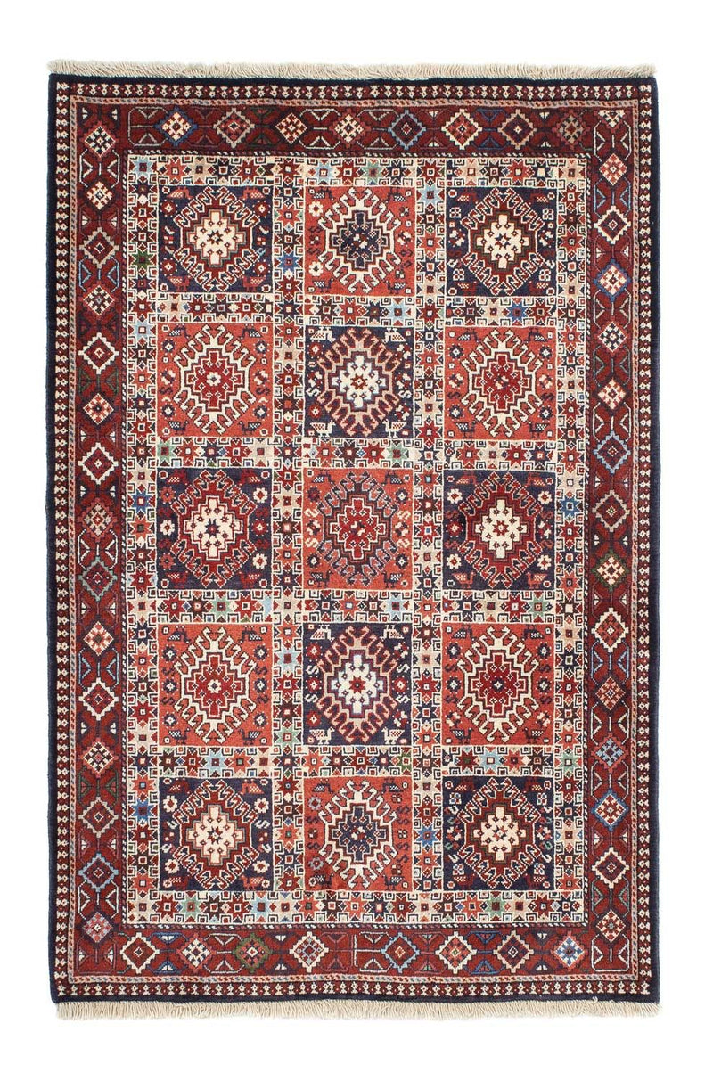 Tapis persan - Nomadic - 160 x 103 cm - bleu foncé