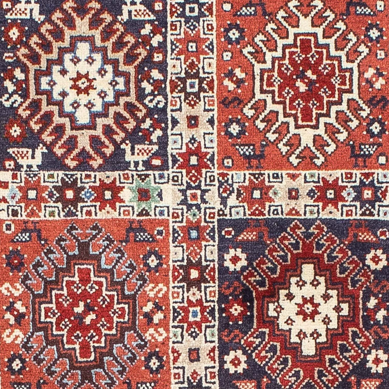 Tapis persan - Nomadic - 160 x 103 cm - bleu foncé