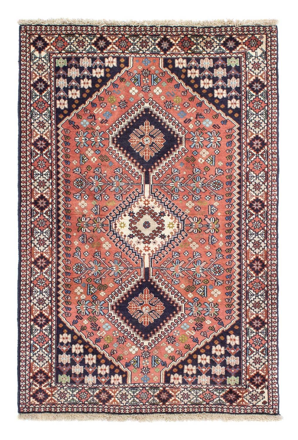 Tapis persan - Nomadic - 150 x 100 cm - bleu foncé