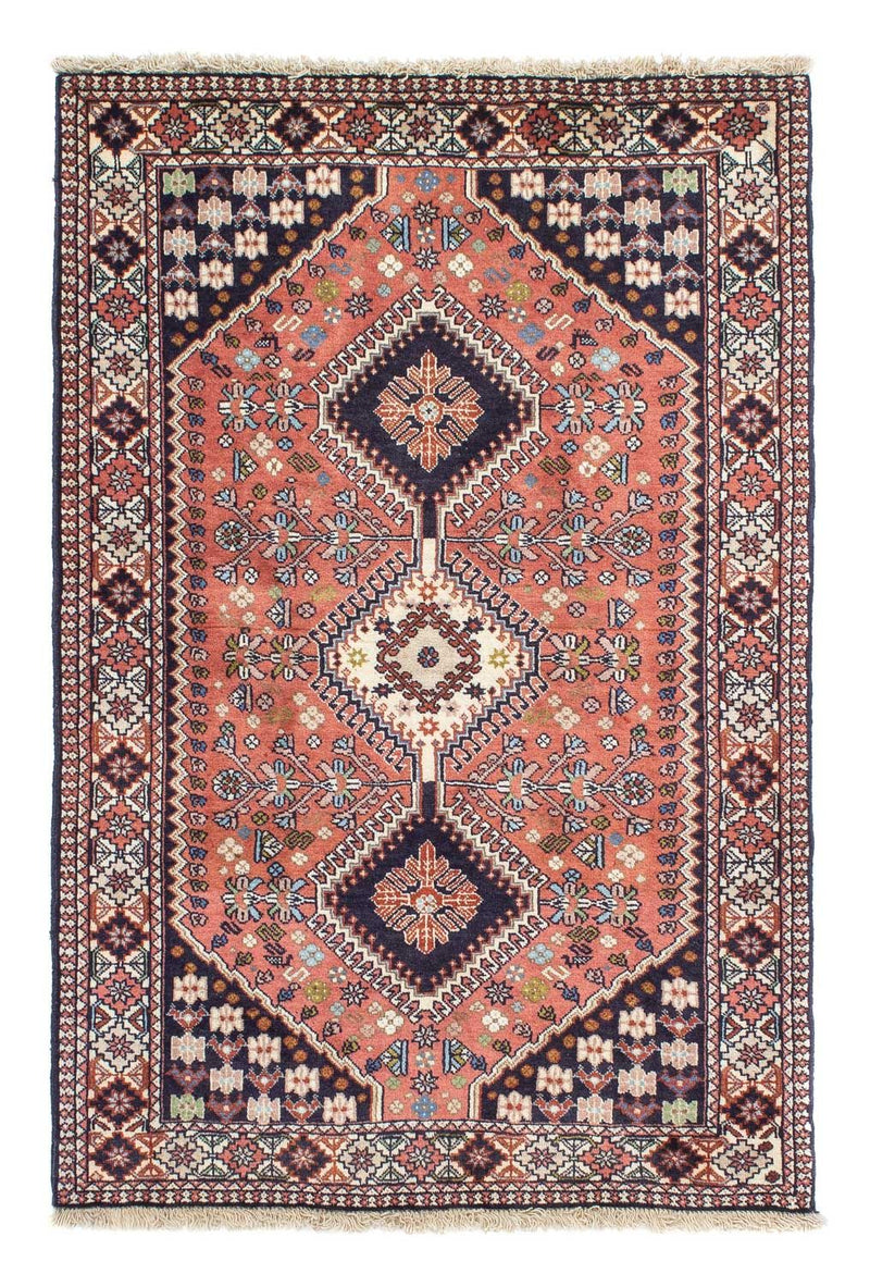 Tapis persan - Nomadic - 150 x 100 cm - bleu foncé