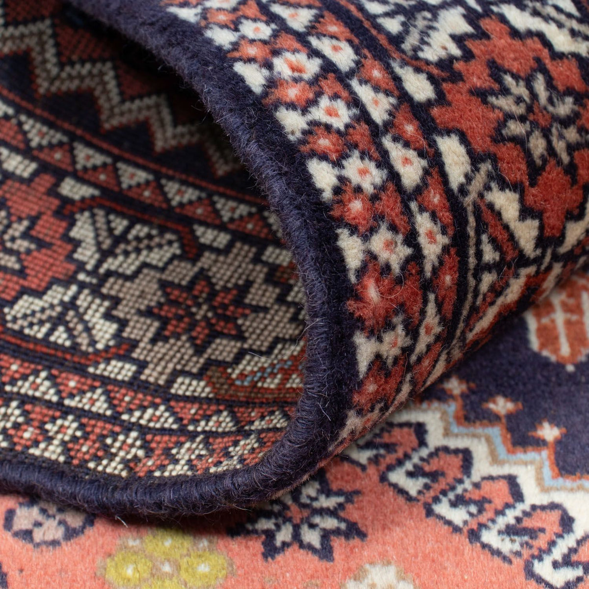 Tapis persan - Nomadic - 150 x 100 cm - bleu foncé