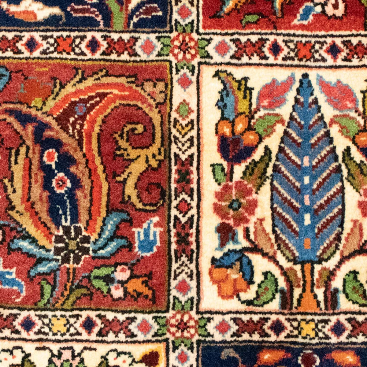 Tapis persan - Nomadic - 212 x 130 cm - multicolore