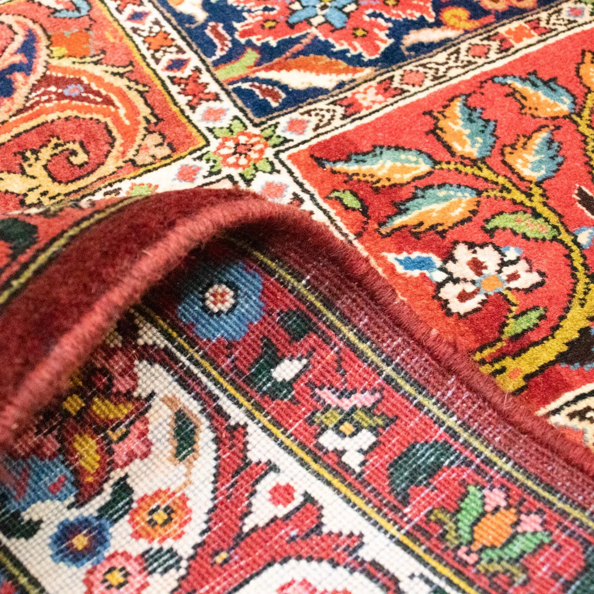 Tapis persan - Nomadic - 212 x 130 cm - multicolore