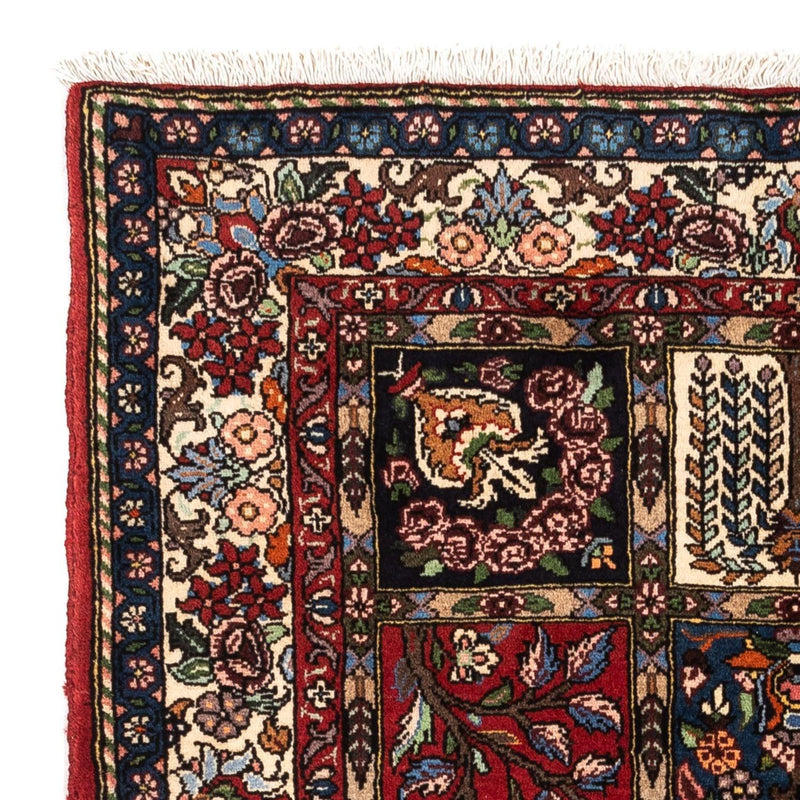 Tapis persan - Nomadic - 150 x 102 cm - rouge foncé