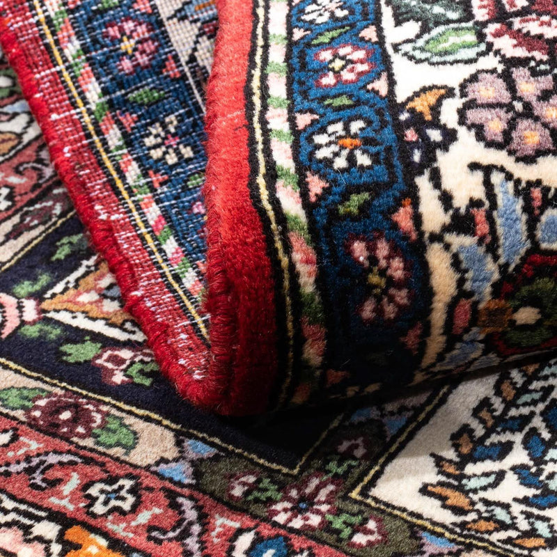 Tapis persan - Nomadic - 150 x 102 cm - rouge foncé