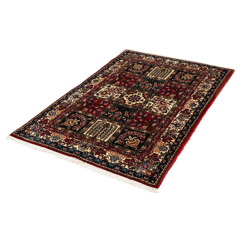 Tapis persan - Nomadic - 150 x 102 cm - rouge foncé