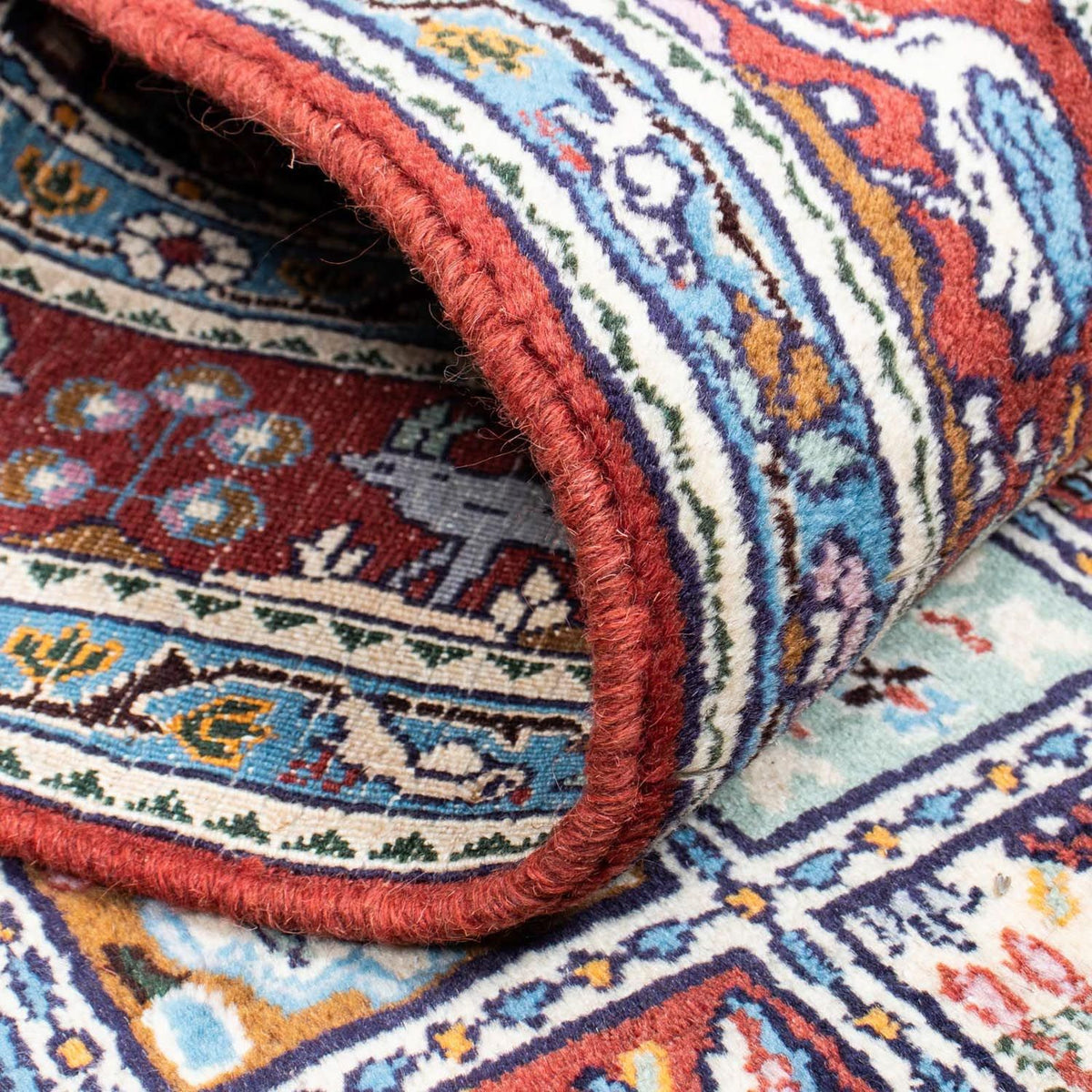 Tapis de couloir Tapis persan - Classique - 277 x 76 cm - rouille