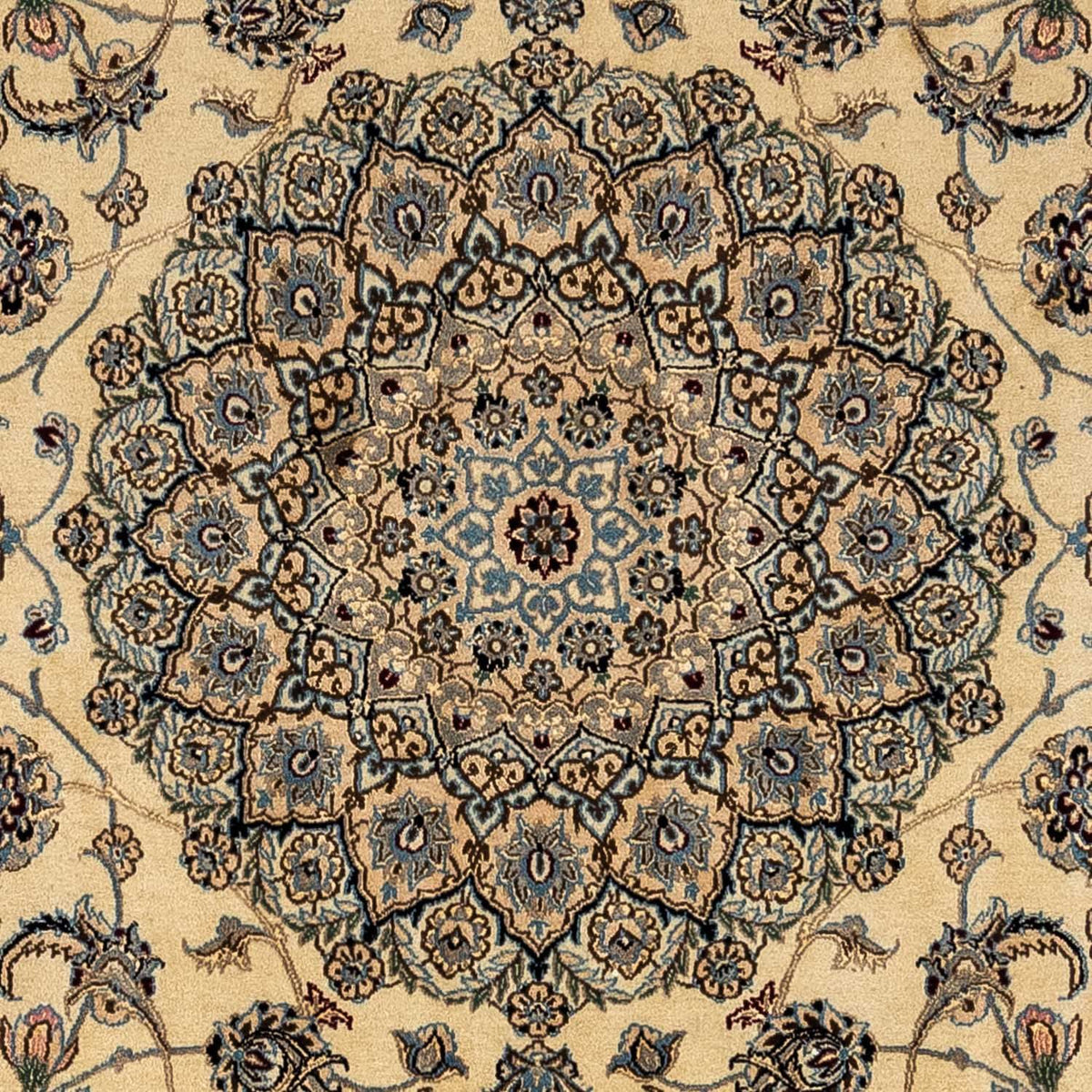 Tapis persan - Nain - Royal - 345 x 246 cm - beige