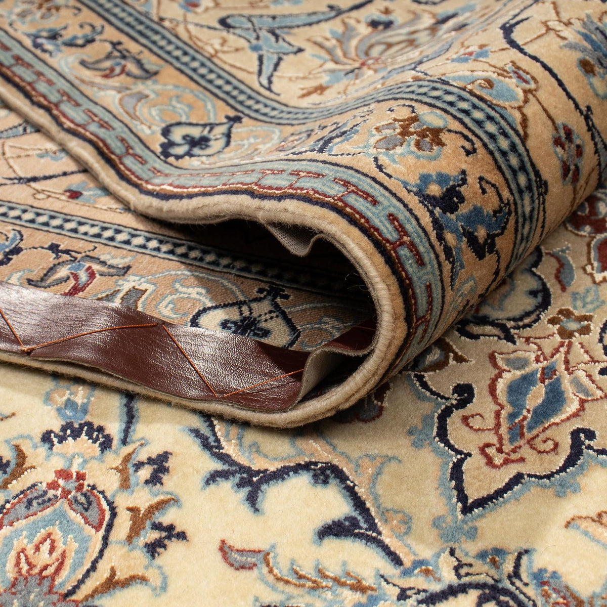 Tapis persan - Nain - Premium - 314 x 210 cm - beige