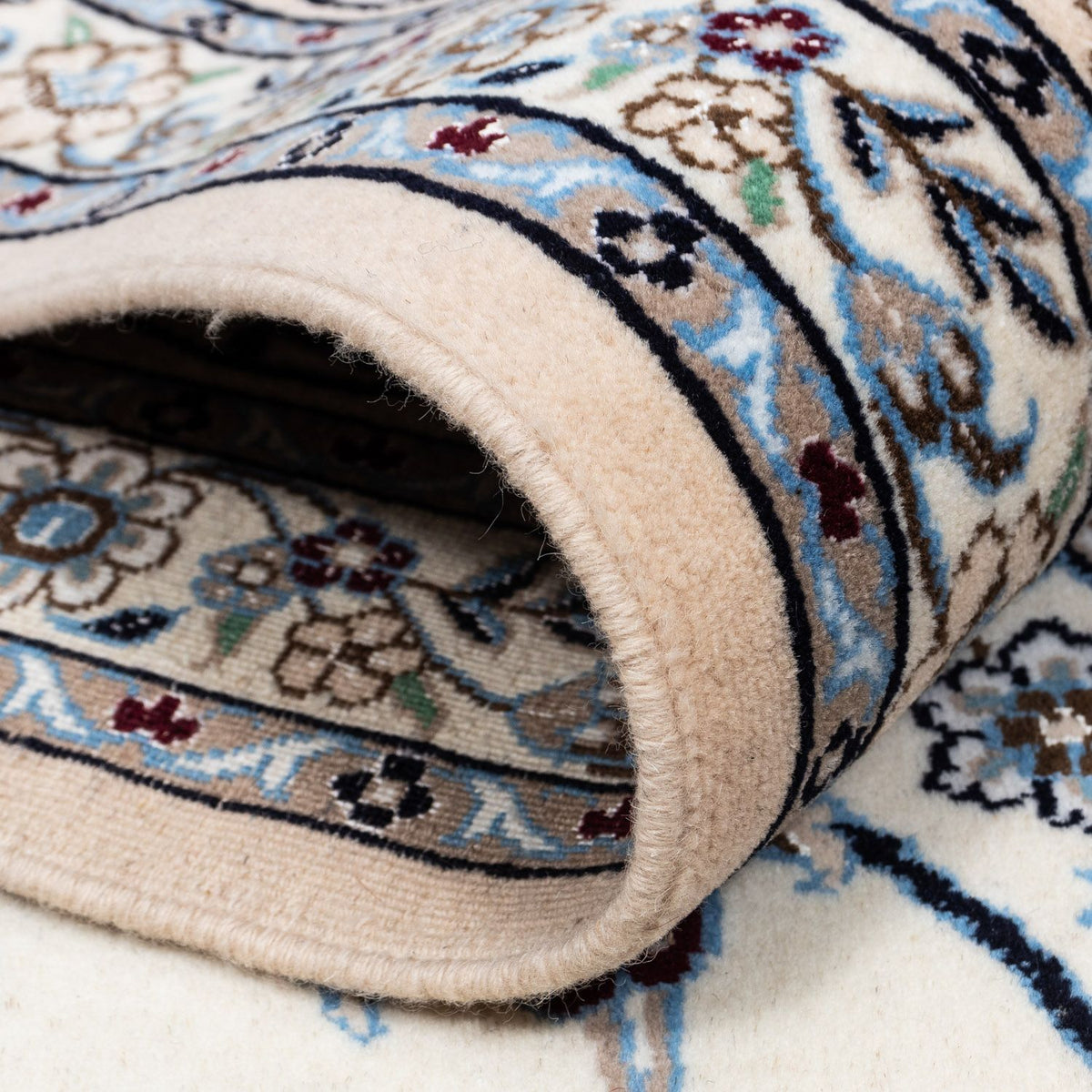 Tapis persan - Nain - Royal - 344 x 247 cm - beige