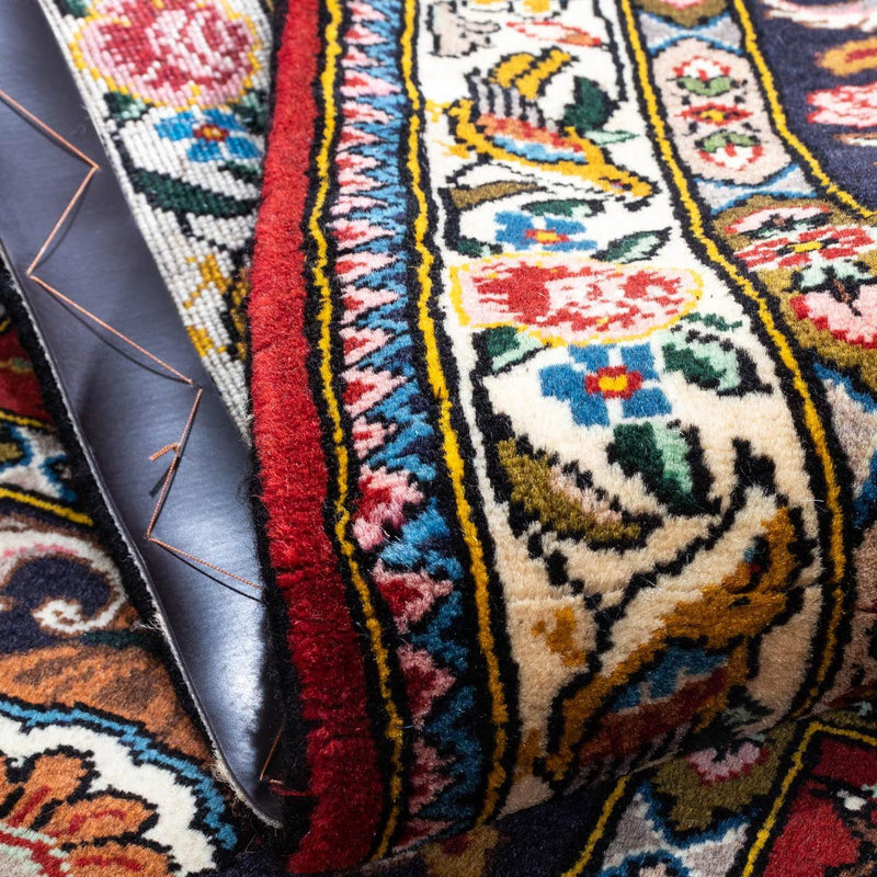 Tapis persan - Nomadic - 148 x 103 cm - rouge foncé