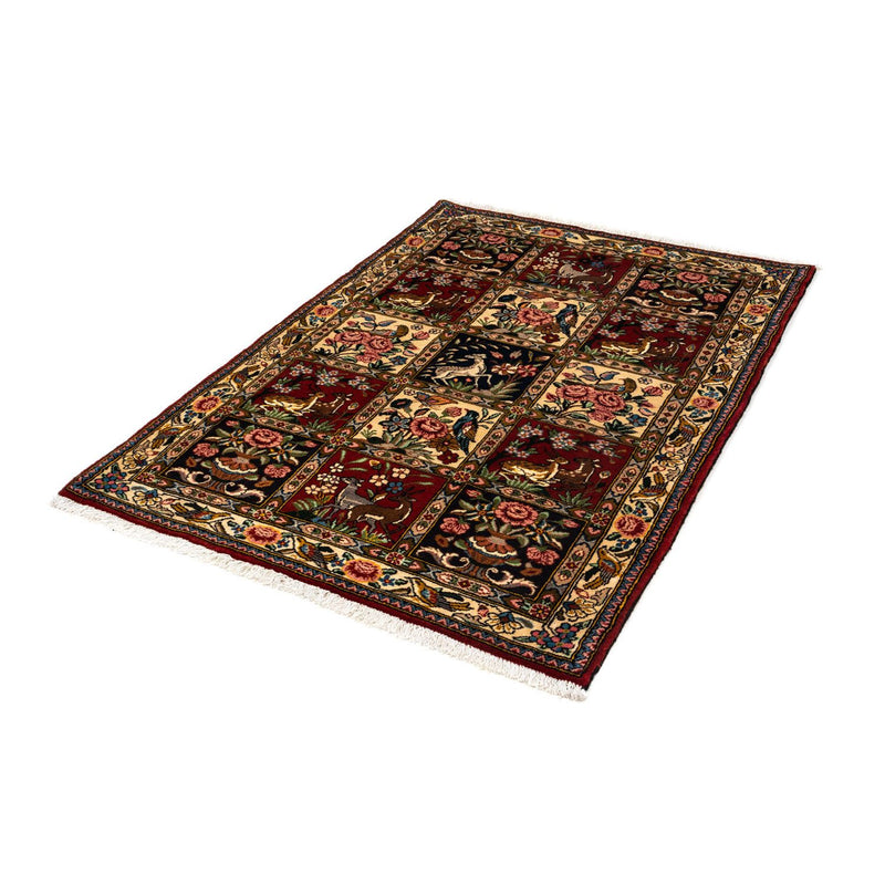 Tapis persan - Nomadic - 148 x 103 cm - rouge foncé