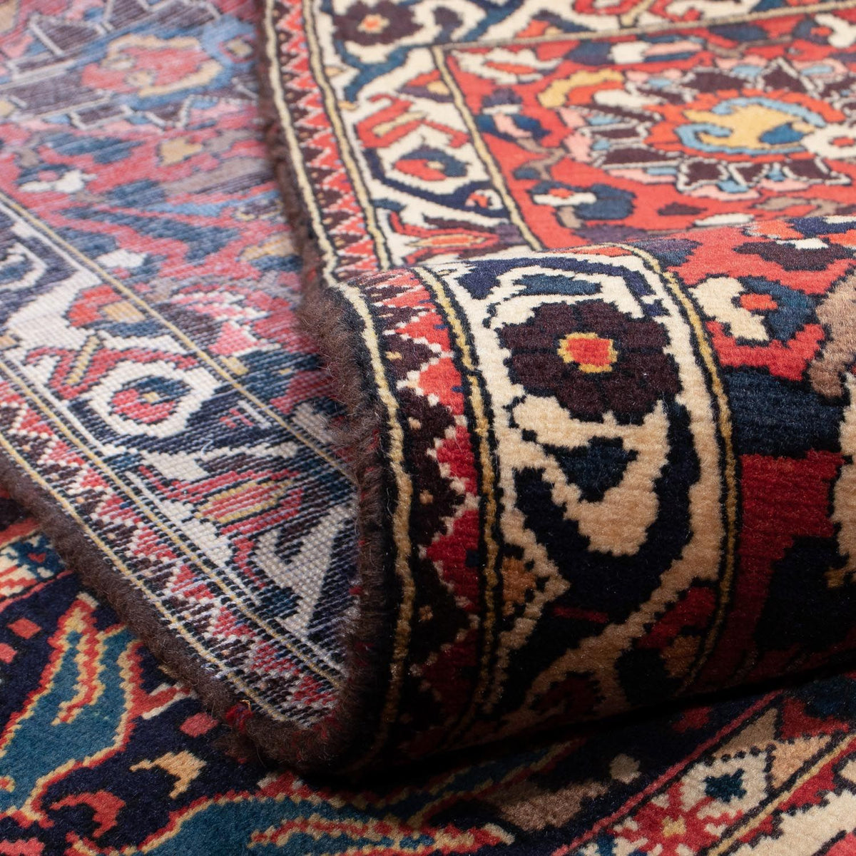 Tapis persan - Nomadic - 358 x 261 cm - rouge foncé