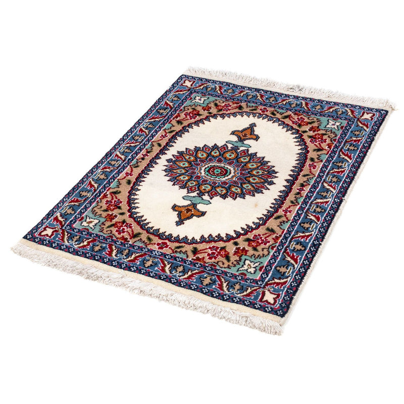 Tapis persan - Nain - 83 x 64 cm - beige