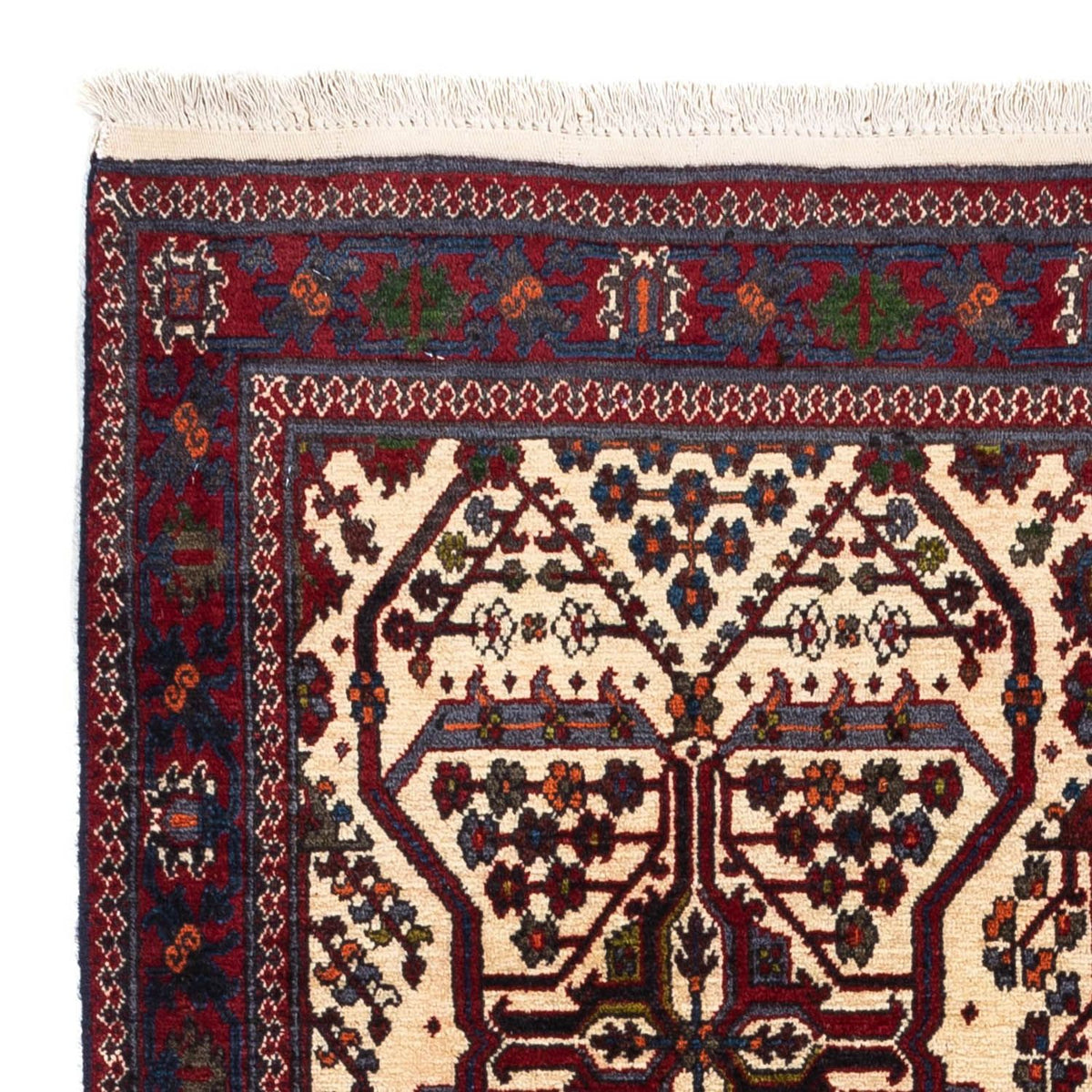 Tapis persan - Nomadic - 160 x 105 cm - beige