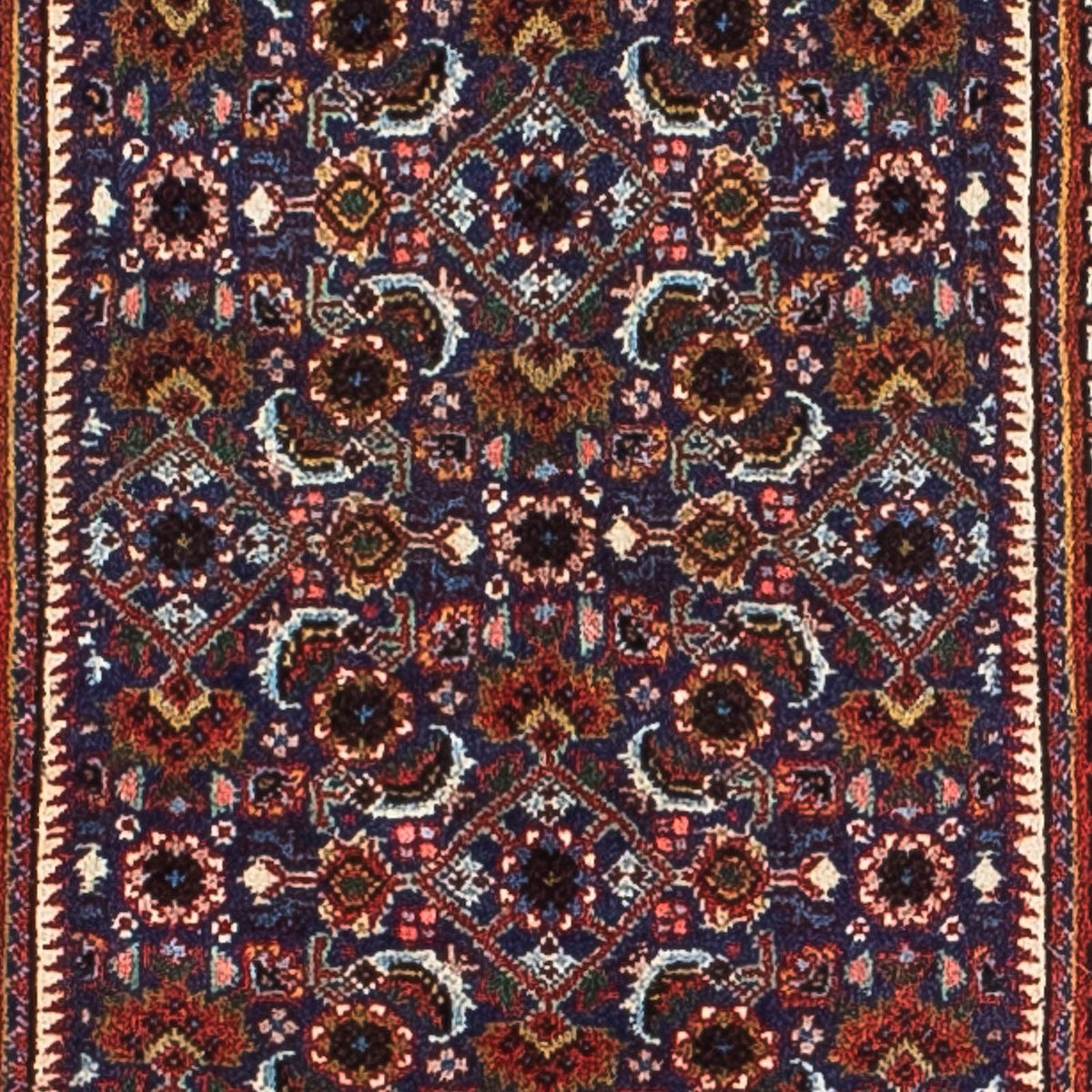 Tapis persan - Bidjar - 197 x 133 cm - multicolore