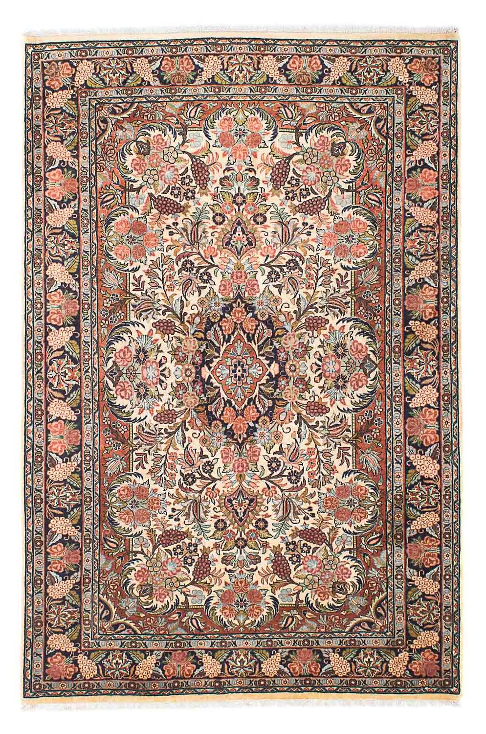 Tapis persan - Bidjar - 206 x 137 cm - beige
